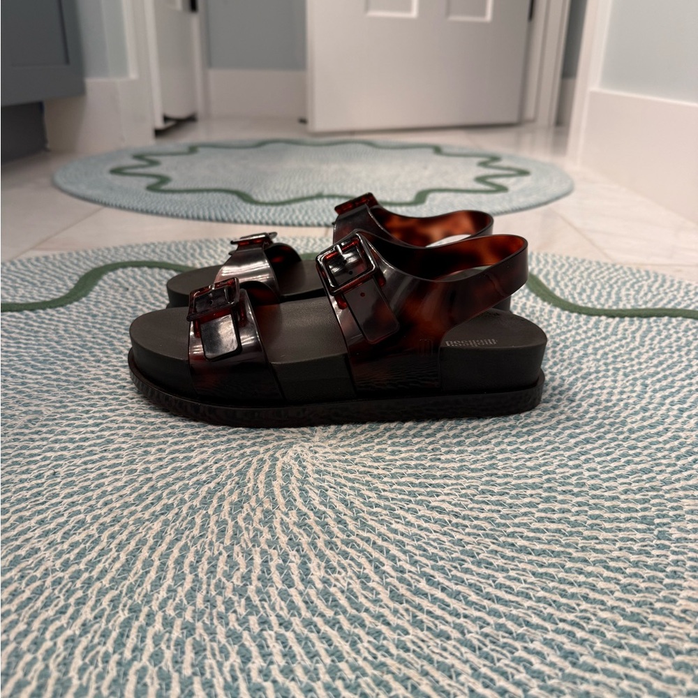 Melissa Tortoiseshell Platform Sandals - image 6